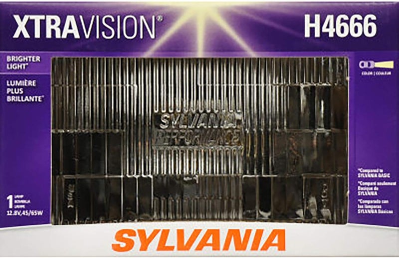 SYLVANIA H4666 XtraVision Halogen Headlight - Image 1