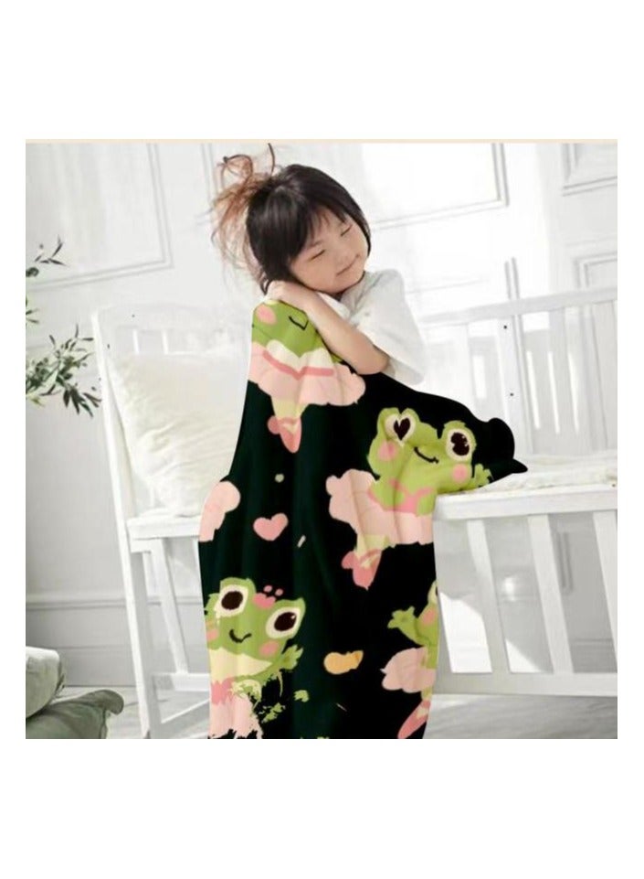 general Flannel thin blanket (warm and comfortable, suitable for sleep, gaming, dust removal and sandproof) 150cm*200cm - 1069 - Image 3