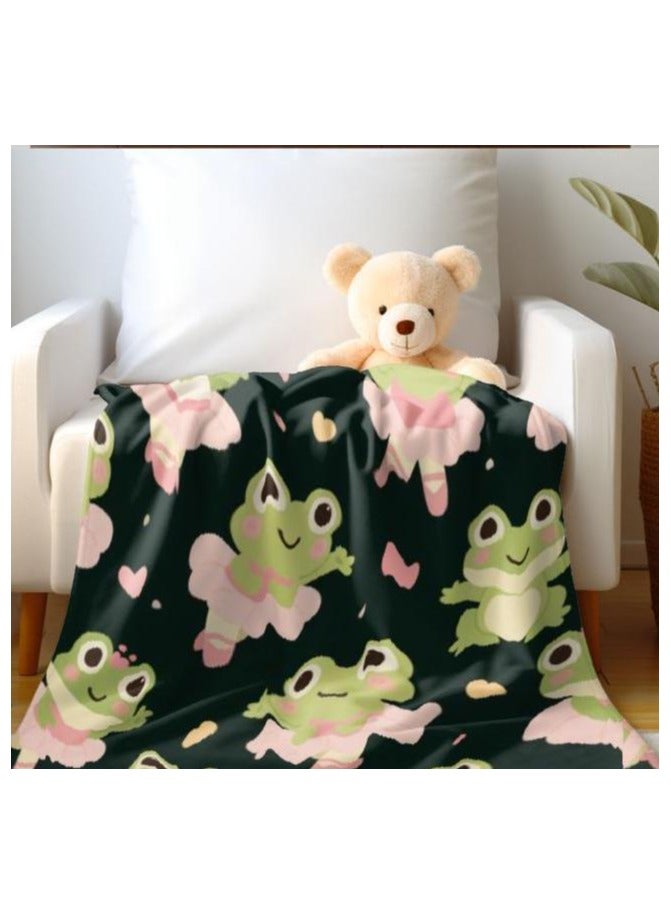 general Flannel thin blanket (warm and comfortable, suitable for sleep, gaming, dust removal and sandproof) 150cm*200cm - 1069 - Image 4