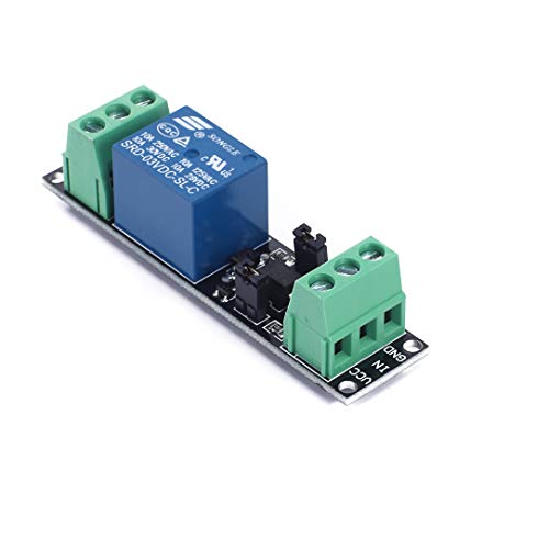 Teyleten Robot DC 1 Channel Optocoupler 3V/3.3V Relay High Level Driver Module Isolated Drive Control Board 3V/3.3V Relay Module for Arduino (Pack of 5) - Image 2