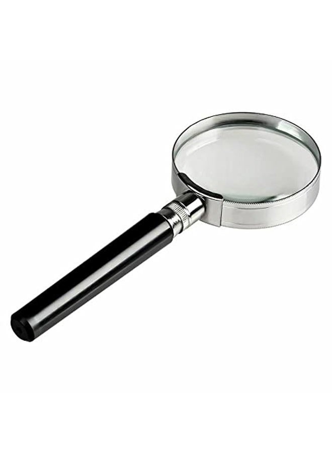 winvin 10X Magnification Handheld Magnifier Magnifying Glass Handle Low Vision Aid for Book Reading, Hobby Observation, Science (50MM) - Image 3