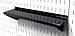 Wall Control Pegboard Shelf 4in Deep Pegboard Shelf Assembly for Wall Control Pegboard and Slotted Tool Board Ã¢â‚¬â€œ - Image 2