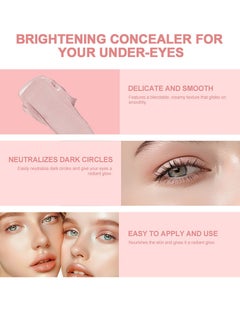lakerain Under Eye Brightener Instant Results Instant Anti Age Eraser Eye Concealer Color Correcting Eye Brightener and Primer Dark Circles and Blemish Eye Concealer Cream  - Image 2