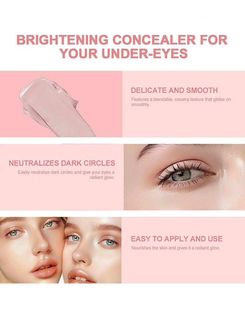 lakerain - Under Eye Brightener Instant Results Instant Anti Age Eraser Eye Concealer Color Correcting Eye Brightener and Primer Dark Circles and Blemish Eye Concealer Cream - Image 1