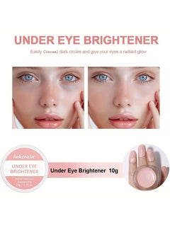 lakerain Under Eye Brightener Instant Results Instant Anti Age Eraser Eye Concealer Color Correcting Eye Brightener and Primer Dark Circles and Blemish Eye Concealer Cream  - Image 3