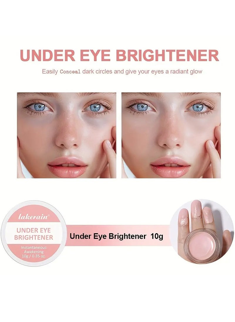lakerain - Under Eye Brightener Instant Results Instant Anti Age Eraser Eye Concealer Color Correcting Eye Brightener and Primer Dark Circles and Blemish Eye Concealer Cream - Image 1