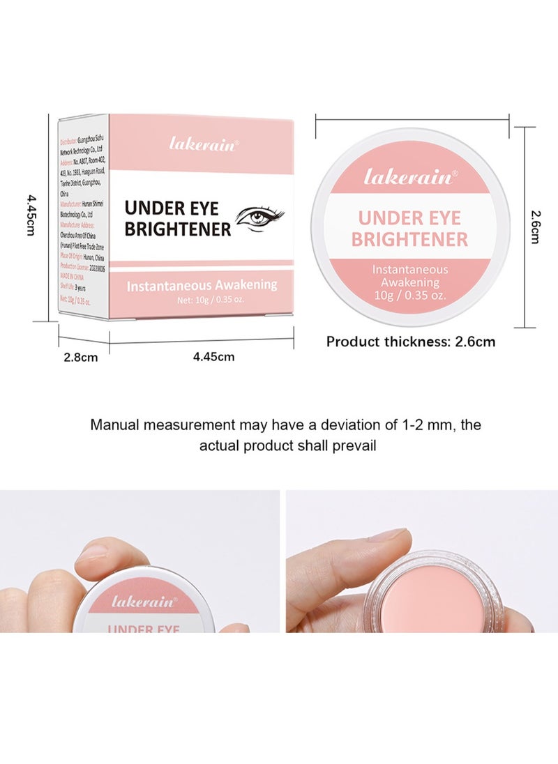 lakerain - Under Eye Brightener Instant Results Instant Anti Age Eraser Eye Concealer Color Correcting Eye Brightener and Primer Dark Circles and Blemish Eye Concealer Cream - Image 1