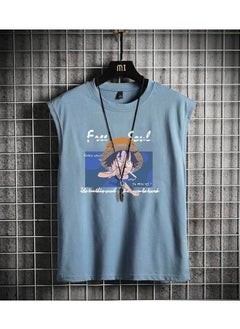 KUYING Summer One Piece Lunch Break Loose Casual Vest  - Image 1