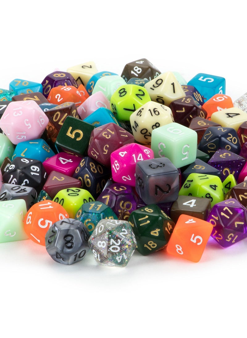 Wiz Dice Wiz Dice Series III - DND Dice Set (105 Dice, 15 Sets of 7 Unique Colors) - Perfect DND Gifts - Role Playing Dice DND Accessories for TTRPG MTG Dice Games -D&D Dice Game Sets in Unique Finishes  - Image 2