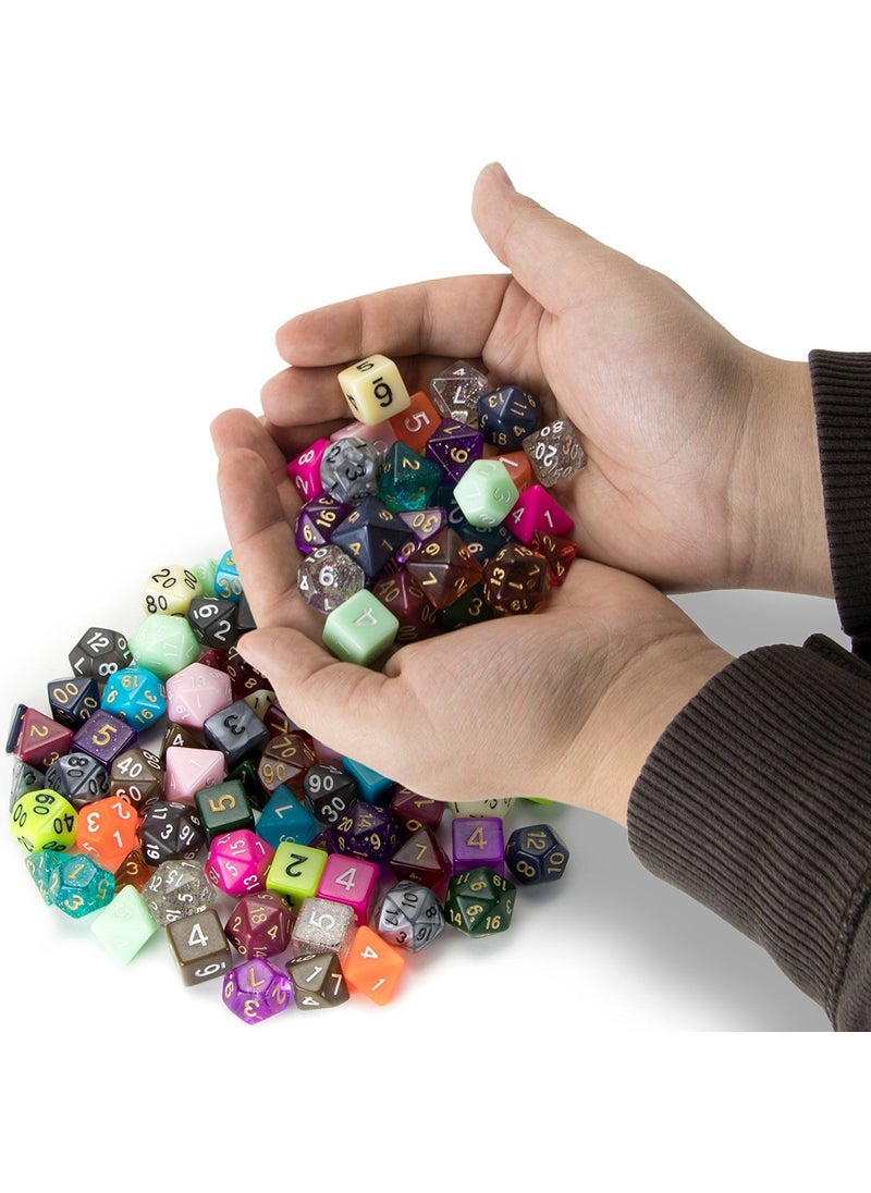 Wiz Dice Wiz Dice Series III - DND Dice Set (105 Dice, 15 Sets of 7 Unique Colors) - Perfect DND Gifts - Role Playing Dice DND Accessories for TTRPG MTG Dice Games -D&D Dice Game Sets in Unique Finishes  - Image 3
