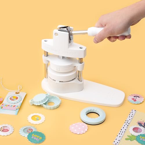 We R Memory Keepers Button Press Puffy Sticker and Shaker Shape Kit, Fastners Buttons Arts Crafts Sewing Notion Paper Supplies Scrapbooking Stamping Journaling Printmaking DIY Office Home - Image 4