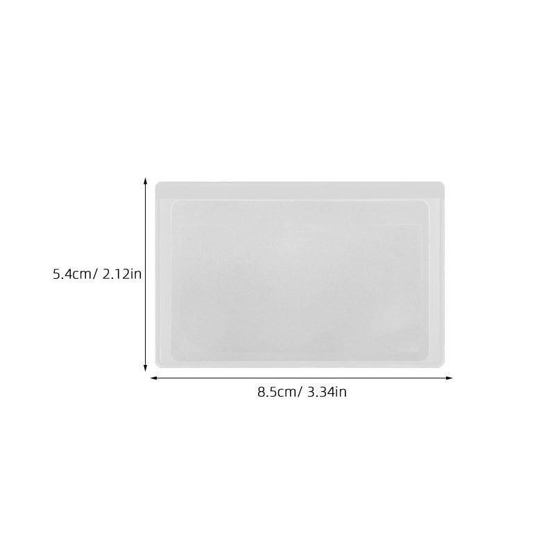 12 Pcs PVC Credit Card Size Magnifying Sheets For Reading Maps Medicine Bottles Crafts And Photography - Image 3
