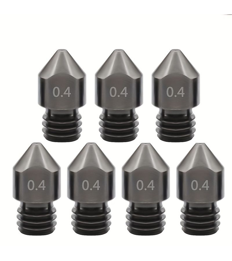 1pc MK8 Super Hardened Steel Nozzle Corrosion Resistant Extruder Head For 3D Printer Parts Update 1 75mm - Image 1