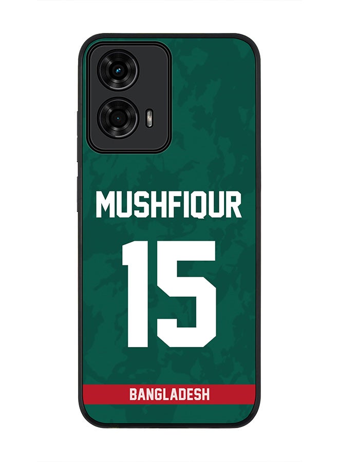 Stylizedd For Motorola Moto G24 / G24 Power Case,Slim fit Camera Protection, Shockproof Thin Phone cover - Bangladesh Mushfiqur Rahim, Jersey No 15 - Image 1
