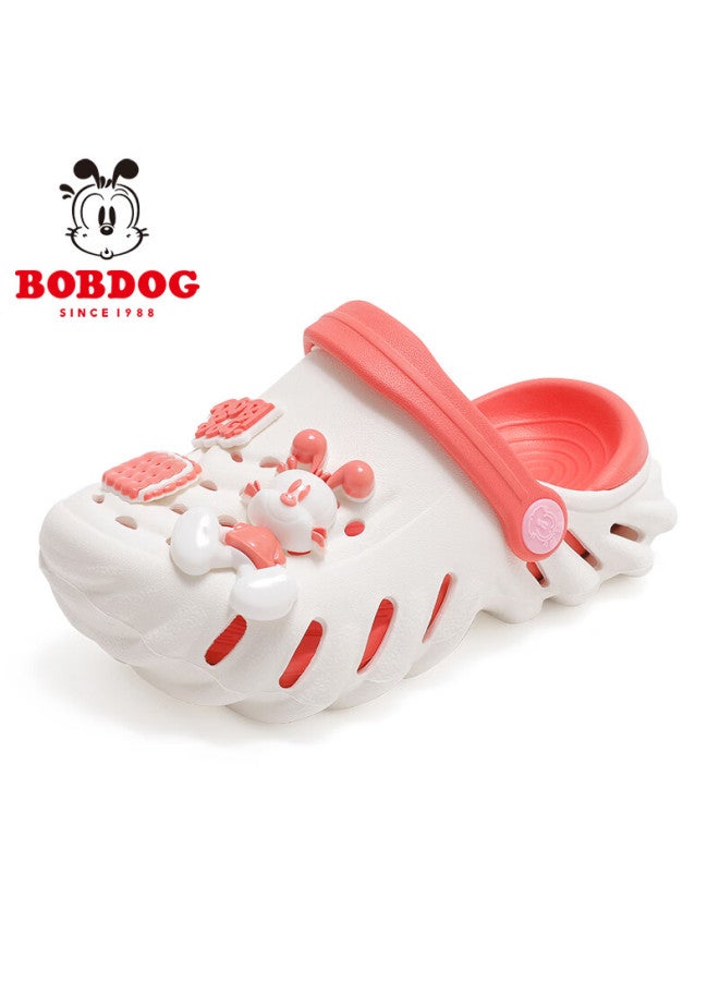 Bobdog Children's Shoes, Girls' Sandals, Summer Baby Slippers, 117542004, Rose Pink, Size 200 - Image 2
