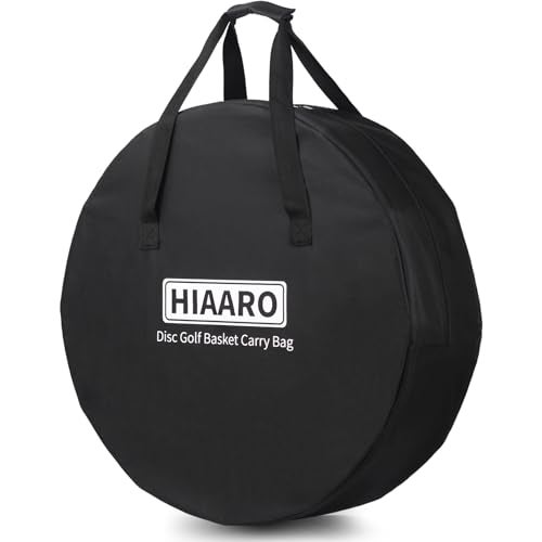 HIAARO Disc Golf Basket Carrying Bag, Disc Golf Portable Water Resistant Transit Bag - Image 1