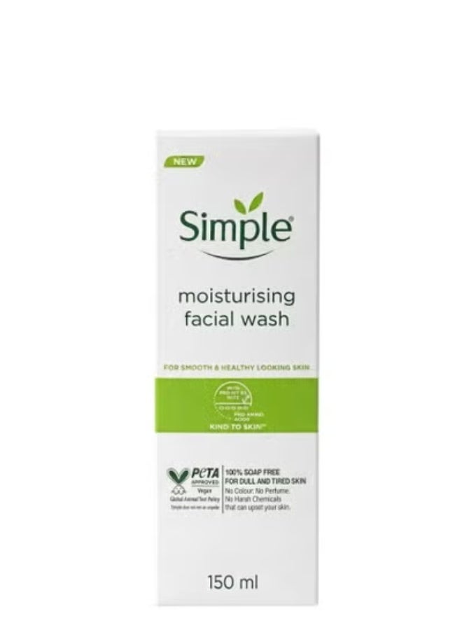 Simple Moisturising Facial Wash 150 Ml