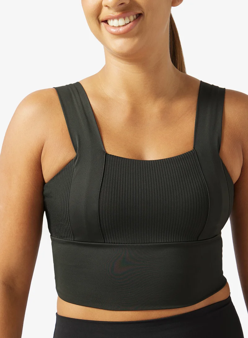 Frwd  Seamless Wide Strap High Support Sports Bra for Women | Best Price UAE