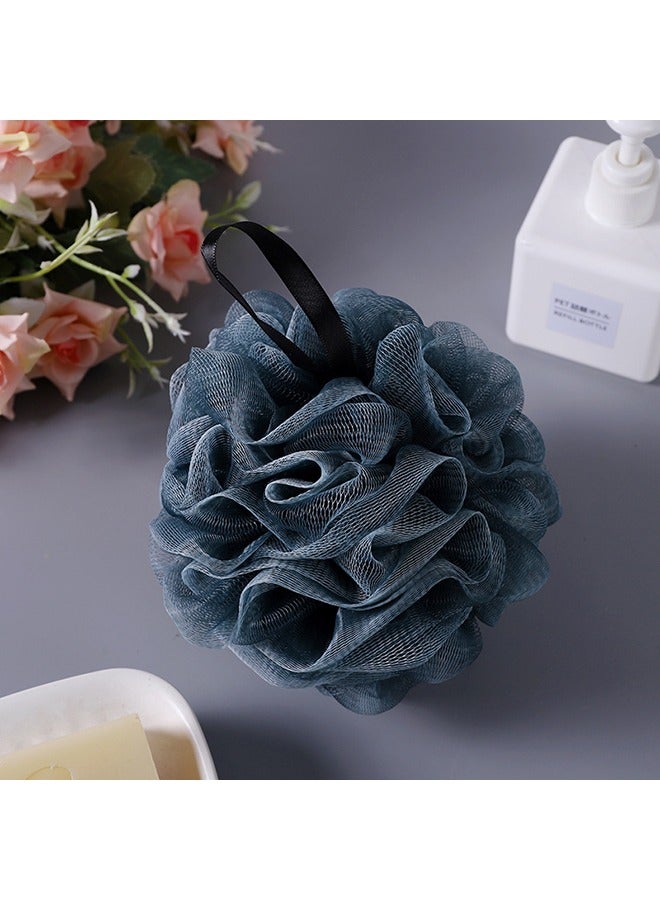 4 Pieces Bath Sponges,Bath Sponges Loofahs,Mesh Pouf Loofahs, for Enhanced Skin Care for Men & Women,Nature-Inspired, Luxurious Bathing Experience  - Image 4