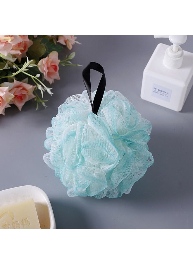 4 Pieces Bath Sponges,Bath Sponges Loofahs,Mesh Pouf Loofahs, for Enhanced Skin Care for Men & Women,Nature-Inspired, Luxurious Bathing Experience  - Image 5