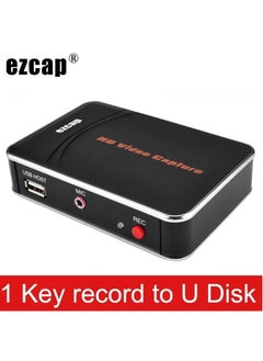 EZCAP 280HD HDMI Game Capture Card Video Record Box 1080P 30fps Game Recorder for Xbox PS3 PS4 MIC Input, to USB Disk, no Need PC - pzsku/Z5695D39396F84E5A7613Z/45/_/1710217337/fdf4a94f-279e-439f-a388-7a4b149fdb9f