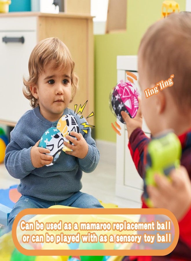Tayerop The Replacement Balls (for Mamaroo Swing) Offer More Interaction and Reversible Ball Options to Complement The Multi-Coloured with MamaRoo Cradle in a Set of 3 Balls - Image 3