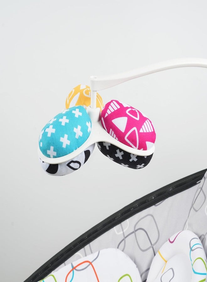 Tayerop The Replacement Balls (for Mamaroo Swing) Offer More Interaction and Reversible Ball Options to Complement The Multi-Coloured with MamaRoo Cradle in a Set of 3 Balls - Image 2