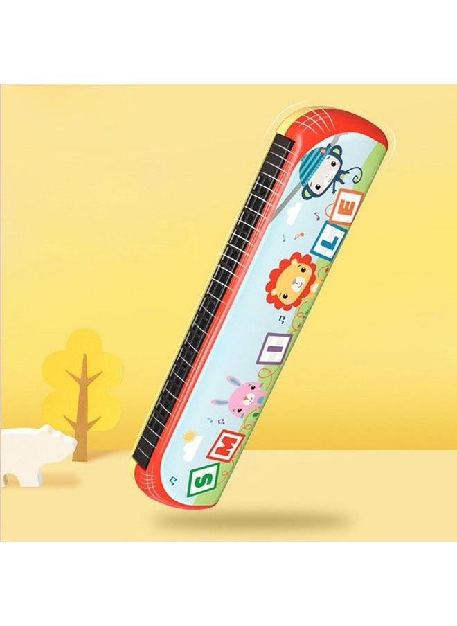 16 Holes Harmonica for Kids, Baby Trumpet Beginners Harmonica Early Education Musical Instrument Toy  - Image 1