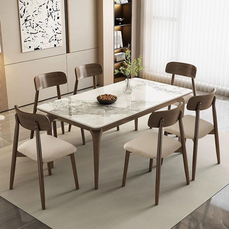 YUEANG Waterproof Chair Seat Covers Set of 4 for Dining Room, Stretch Removable Washable Dining Chair Seat Slipcovers for Home, Restaurant, Banquet,Kitchen Chair Seat Cushion Protector(Khaki, Small) - Image 2