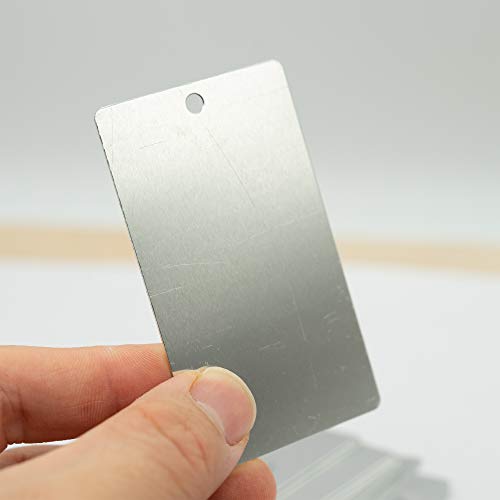 StayMax Aluminum Plant Label Tree Tags Garden Label Tag Outdoor Metal Label Stamping Blanks 25 Pack - Image 4