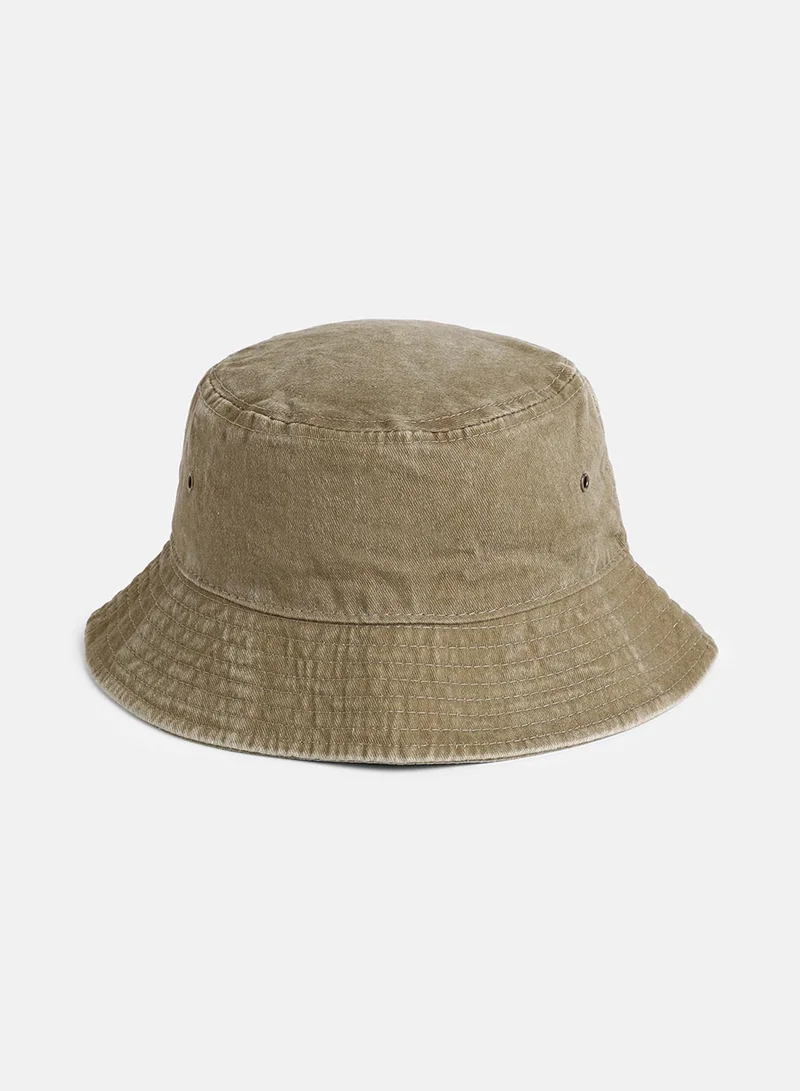 Haute Sauce Solid Bucket Hat - Brown