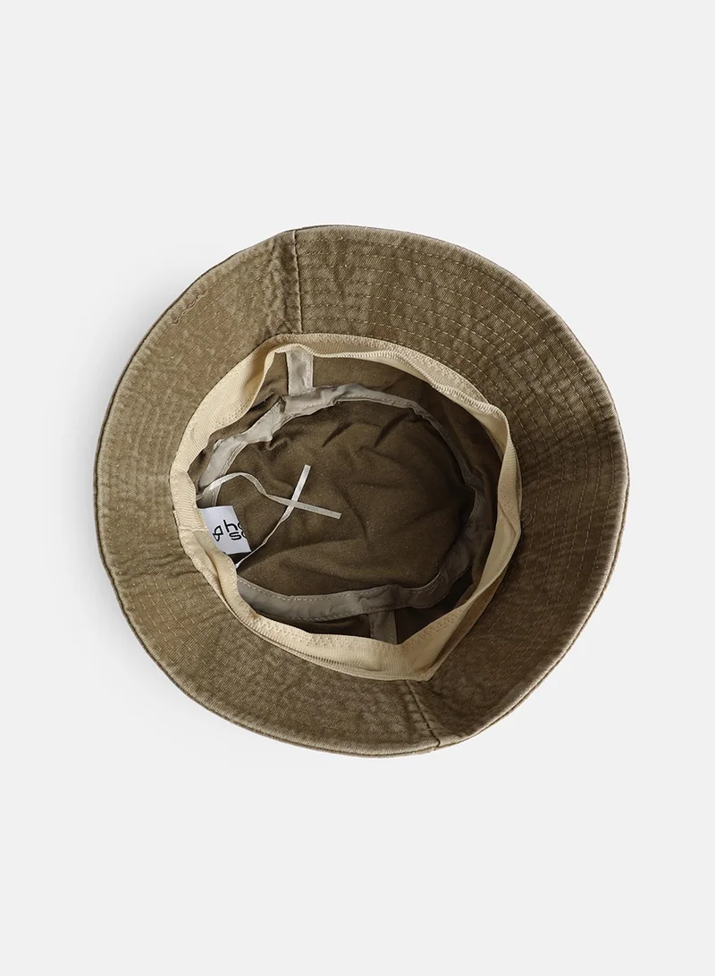 Haute Sauce Solid Bucket Hat - Brown