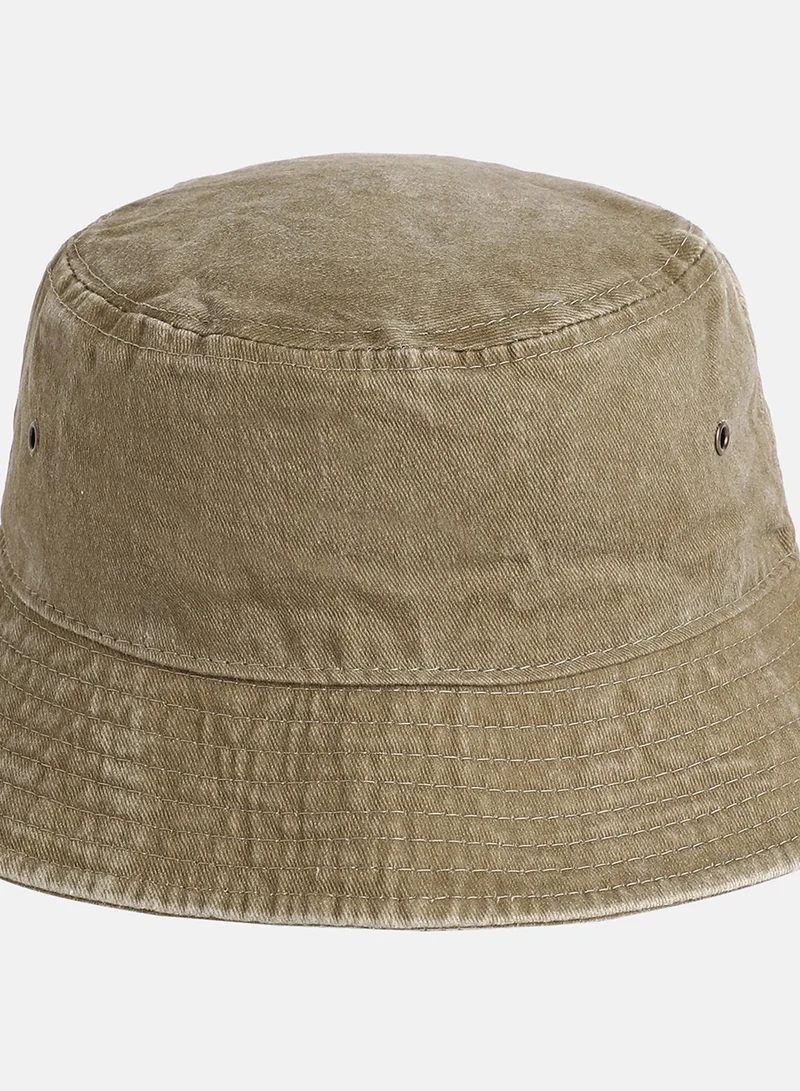 Haute Sauce Solid Bucket Hat - Brown