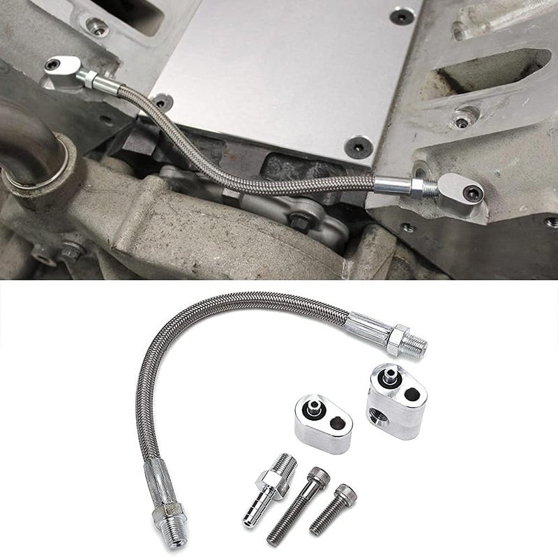 RJSPHH LS Steam Port Coolant Crossover Kit for GM LS Series Engines - Image 1