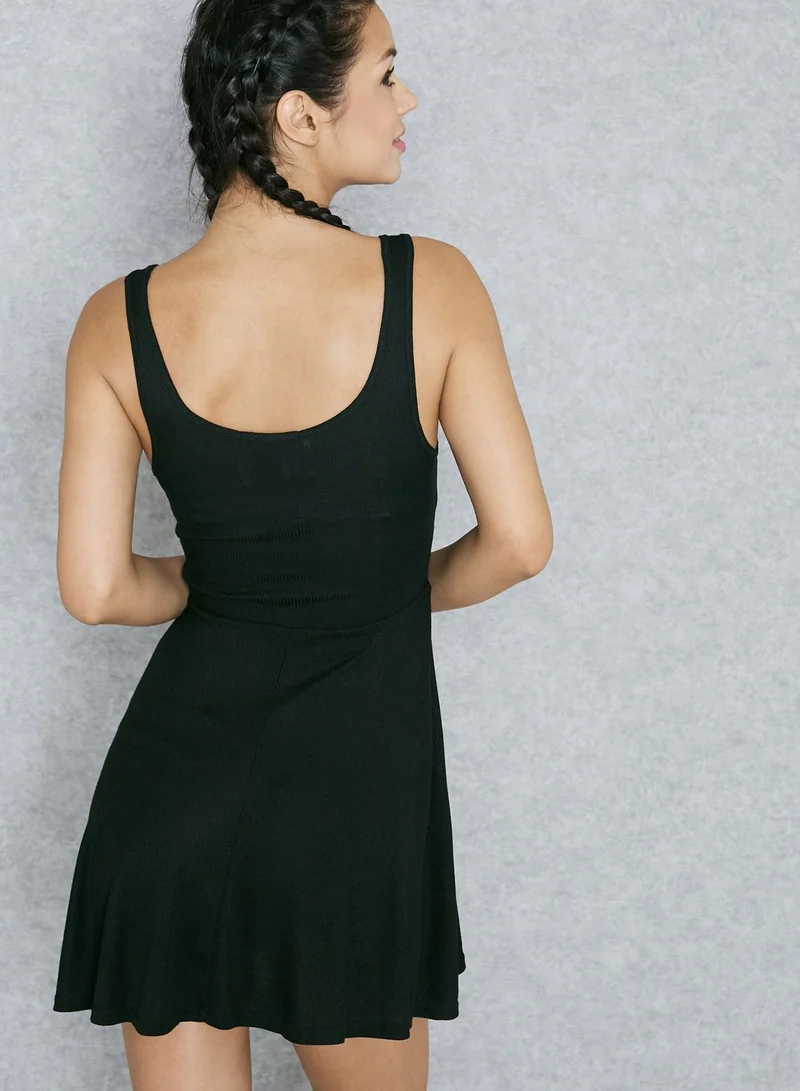 FOREVER 21 Button Detail Cami Dress