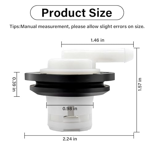 NIULPFZTK 2PCS Fuel Tank Vent Valve, Gas Tank Vent Rollover Valve with Grommet Seal Kit 5360058 for Jeep Cherokee XJ Wagoneer, Comanche MJ, Grand Cherokee ZJ, Wrangler YJ - Image 3