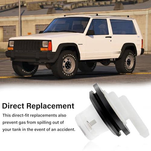 NIULPFZTK 2PCS Fuel Tank Vent Valve, Gas Tank Vent Rollover Valve with Grommet Seal Kit 5360058 for Jeep Cherokee XJ Wagoneer, Comanche MJ, Grand Cherokee ZJ, Wrangler YJ - Image 5