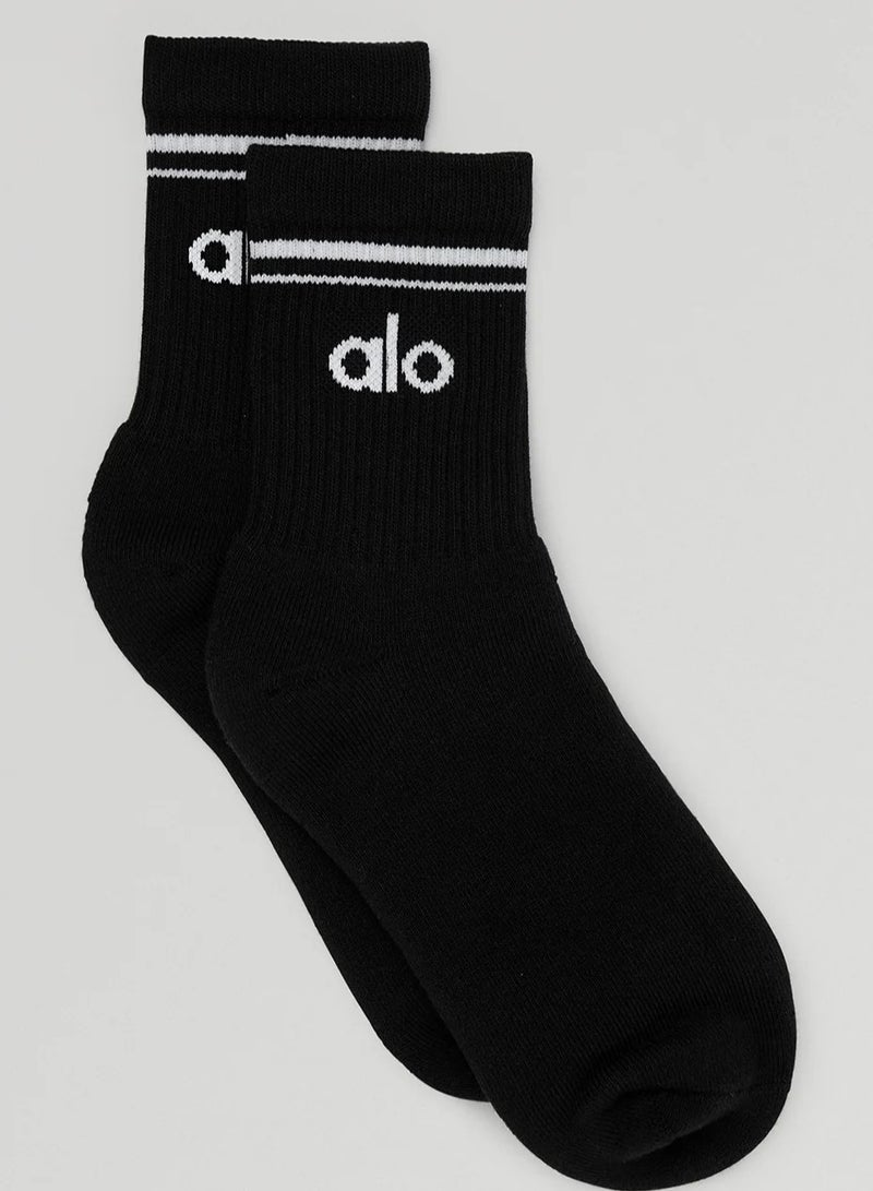 alo 3pcs Unisex Half-Crew Throwback Sock - Image 3