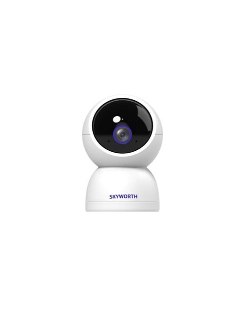 Skyworth 2203 360° Wi-Fi Rotating Camera - 5MP Quality and 256GB Memory Card Support