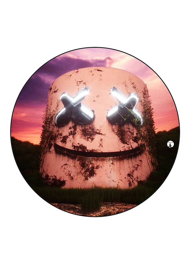 Marshmello Printed Mouse Pad Multicolour