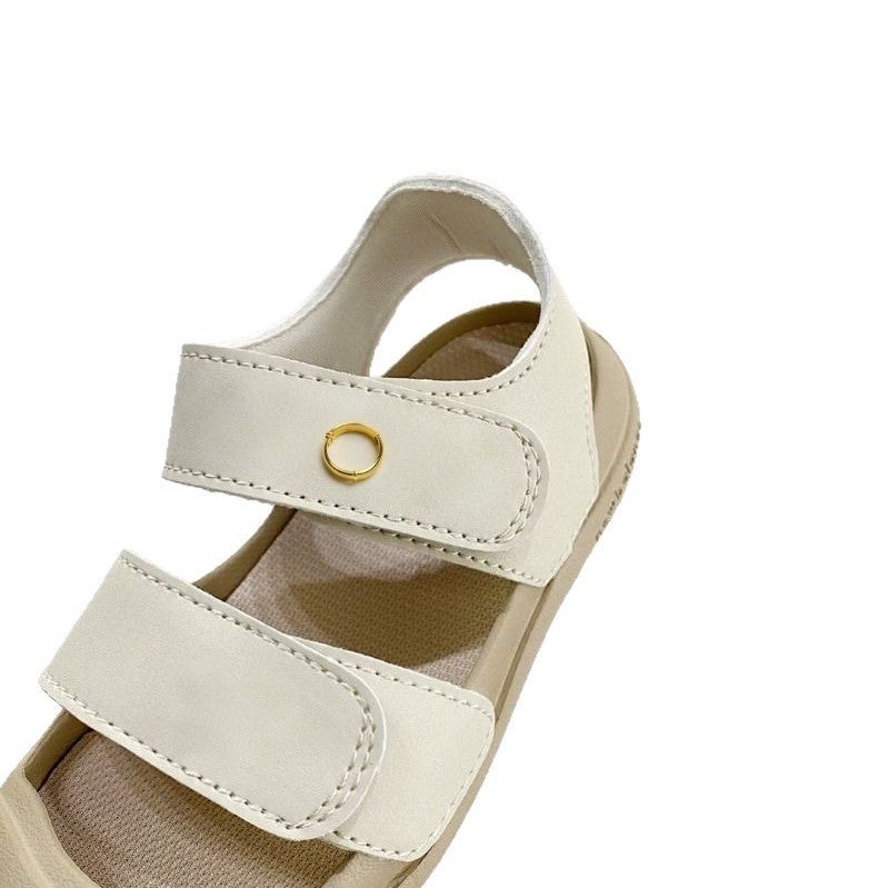 Putian Children'S Shoes Pure Original Nb Toe Protection Double Velcro Soft Sole Lightweight Comfortable Children'S Sandals Wading Shoes - Image 5