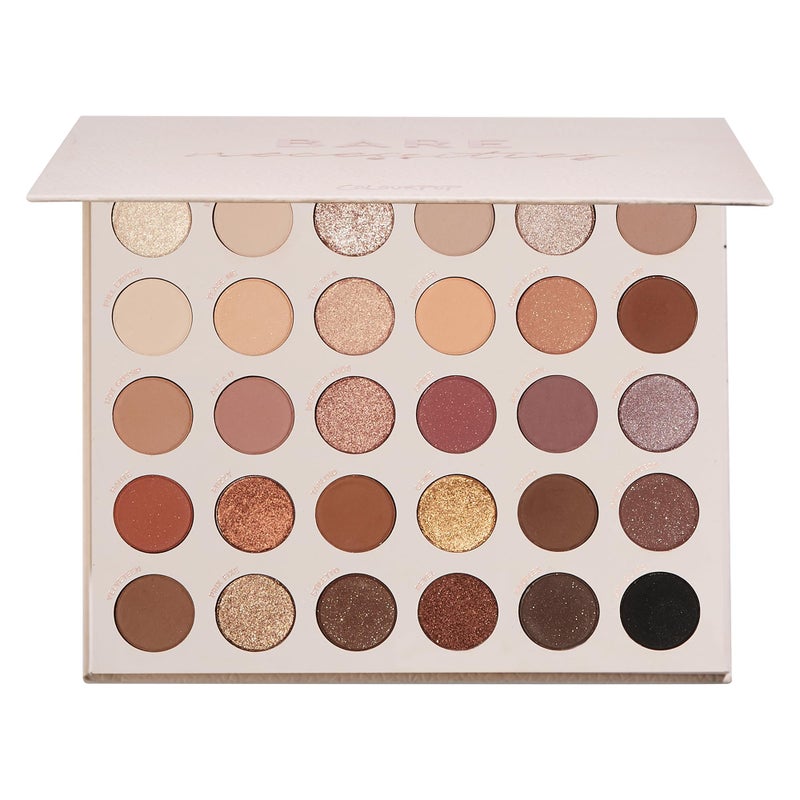 ColourPop Eyeshadow Palette - Eye Makeup Palette with Matte, Metallic, Matte Sparkle & Glitter Finishes - High-Pigment Eye Makeup with a Long-Wearing Formula - Bare Necessities (0.04 oz) - Image 1