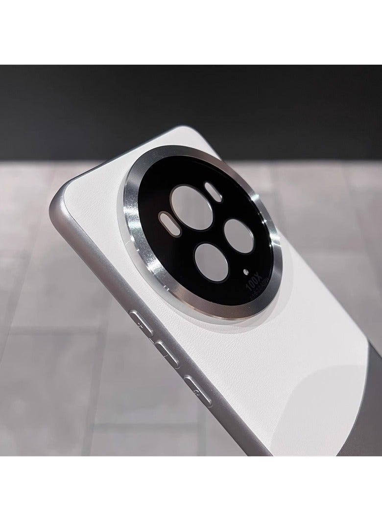 general Vegan leather splicing applicable honor magic 6 pro all-inclusive protective case - Image 4