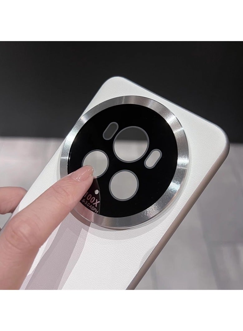 general Vegan leather splicing applicable honor magic 6 pro all-inclusive protective case - Image 3