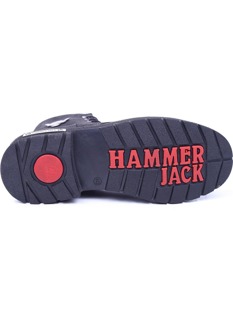 Hammer Jack 102-18505 Black Dock Step Men's Boots  - Image 5