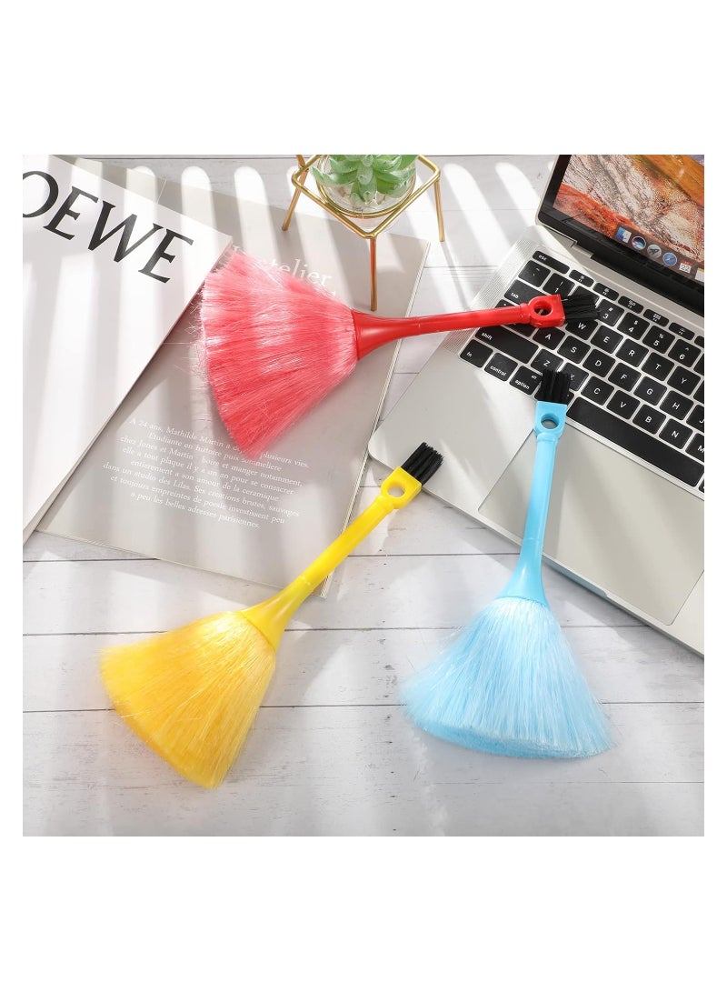 SOLARAE Microfiber Delicate Duster 3 Pcs Fluffy Kitchen Anti Static Laptop Keyboard Brush Mini Microfiber Duster Small Dusting Wand Multifunction Screen Brush for Electronic Equipment - Image 5