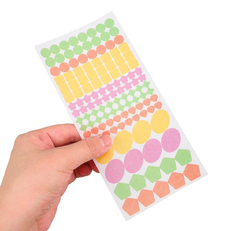 Vintage Washi Stickers Set 12 Sheets Japanese Geometric Decorative Paper Decals for Scrapbooking Journaling DIY Crafts - Image 5