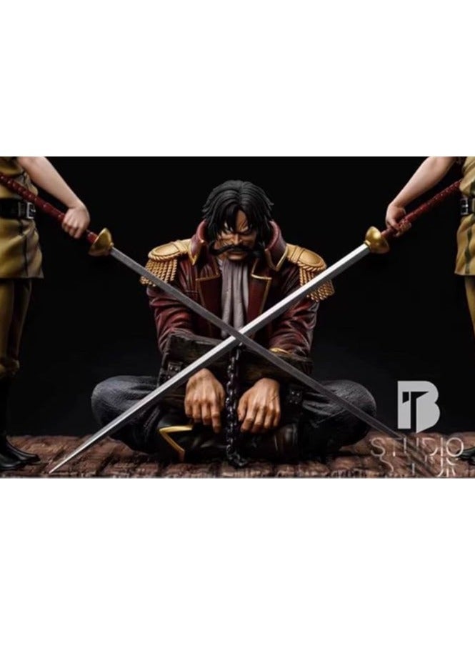 Gold Roger Pirate King Figure Garage Kit Dress  - Image 2