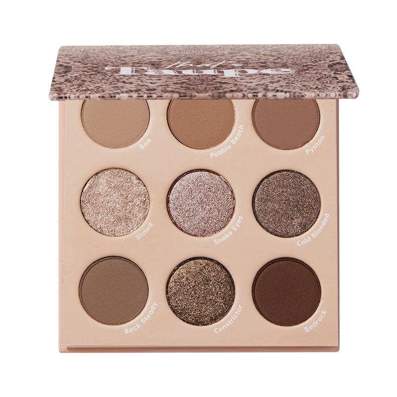 ColourPop That's Taupe Eyeshadow Palette - Cool-Toned Shadow Palette with Metallic and Matte Finishes - High-Pigment Eye Makeup with a Long-Wearing Formula (0.3 oz) - Image 1