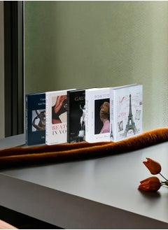 NIBEMINENT 5 Pieces Decorative Books, Faux Books with Hidden Storage, Decorative Books for Bookshelf Coffee Table, Decorative Book Boxes, Hollow  Books for Living Room  - Image 4